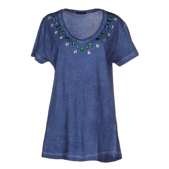 Odi Et Amo Tops - Odi Et Amo Rhinestone T-shirt Size S